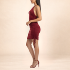 The Define Mini Halter Dress