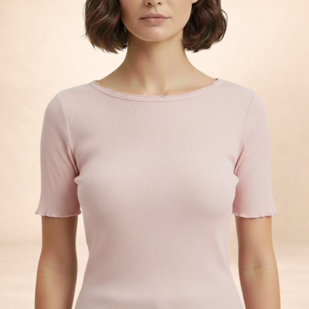 Soft Ribbed fitted Top
