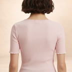 Soft Ribbed fitted Top