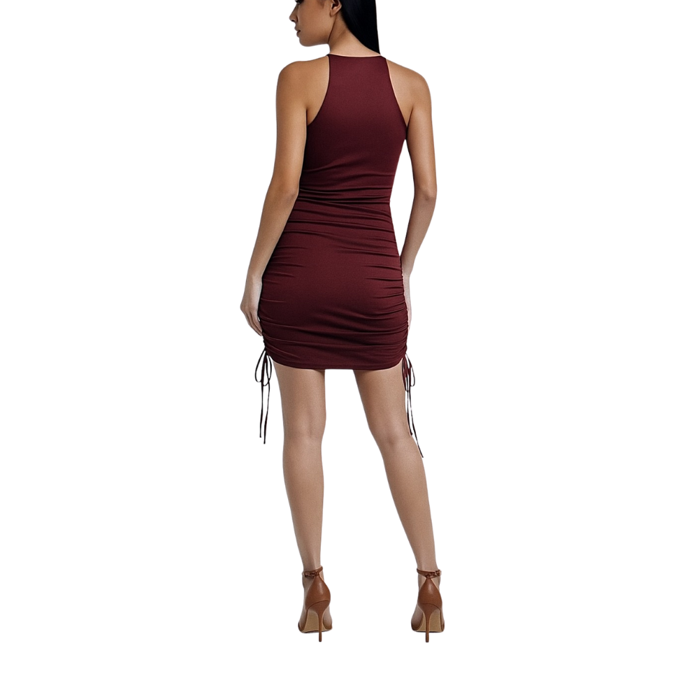 The Define Mini Halter Dress