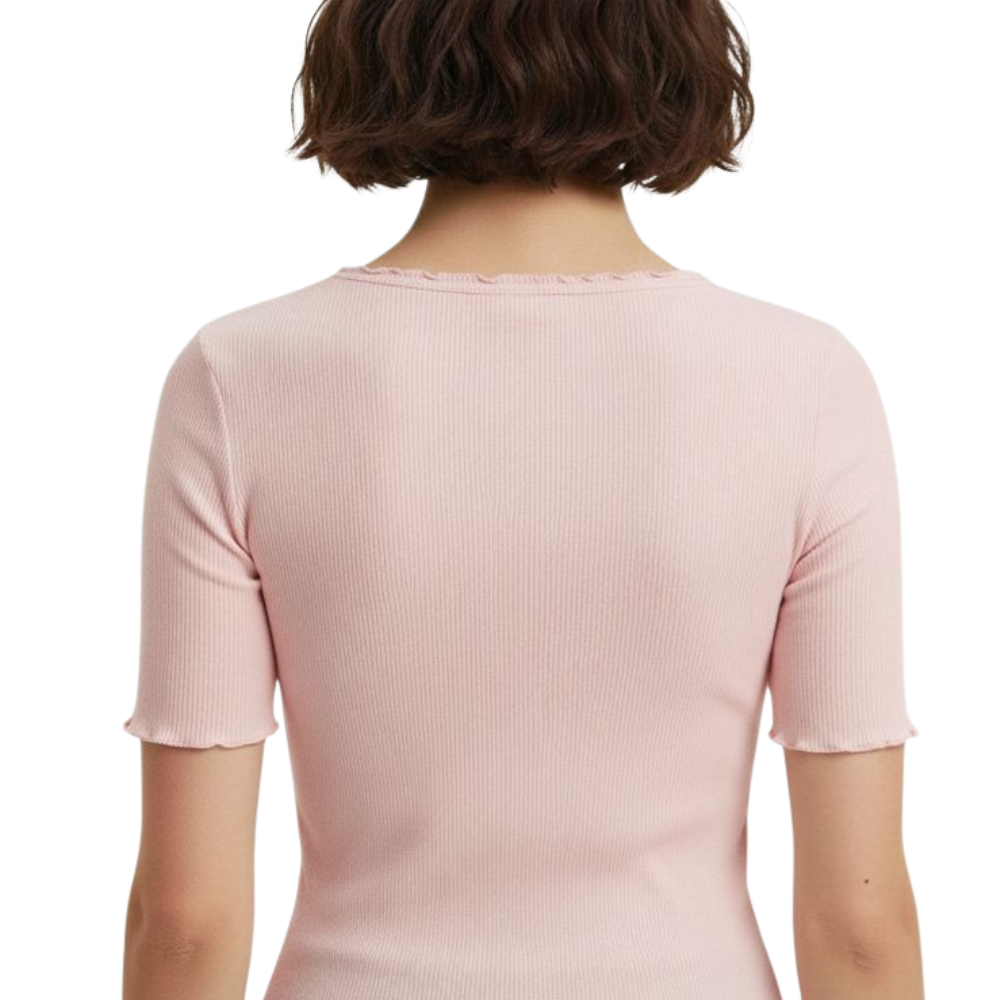 Soft Ribbed fitted Top