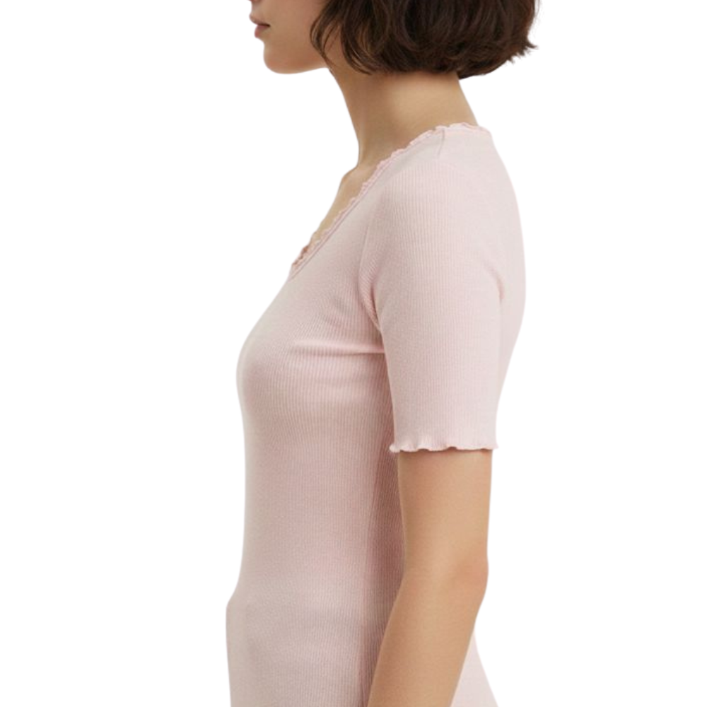 Soft Ribbed fitted Top