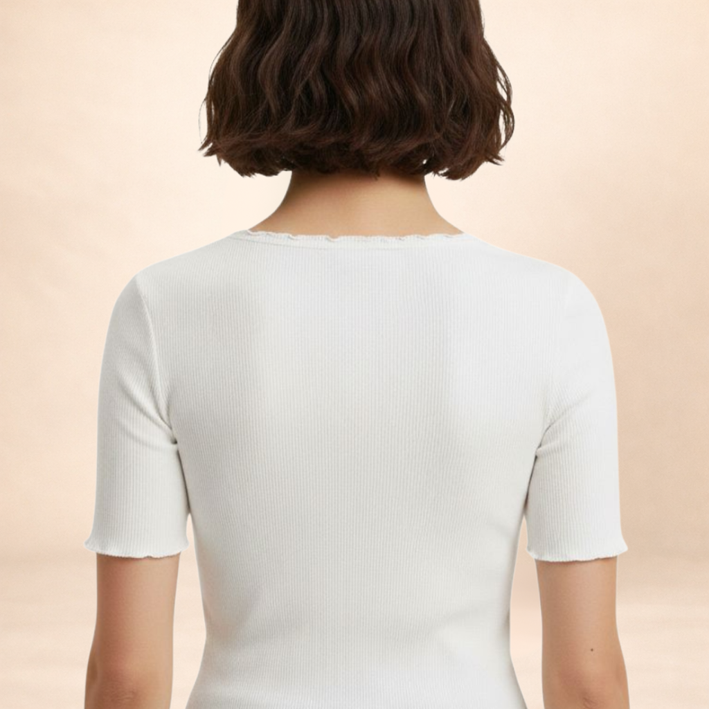 Soft Ribbed Fitted Top
