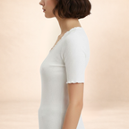 Soft Ribbed Fitted Top