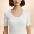 Soft Ribbed Fitted Top